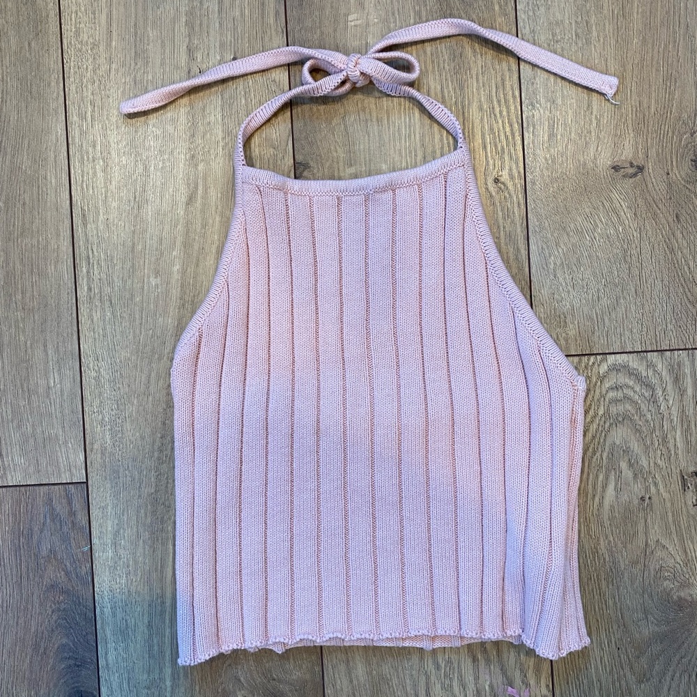 Brand New pink halter top